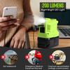 150W Power Supply Inverter for Ryobi 18V, TEPULAS DC 18V To AC 120V Power Inverter Generator, Power Source USB Phone Charger Adapter for Ryobi w/AC