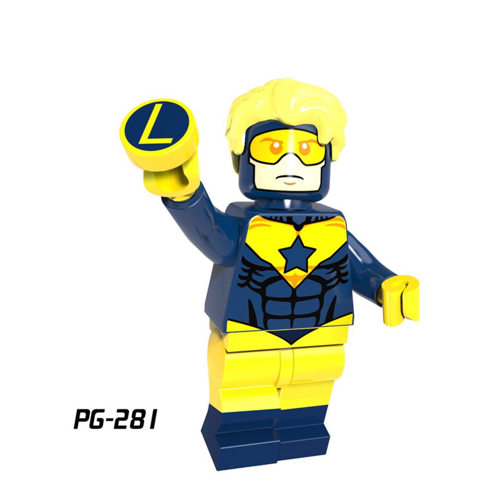 Minifigures Building Blocks Toy Super Hero Series Green Lantern Captain Cold Assembly Educational Toys