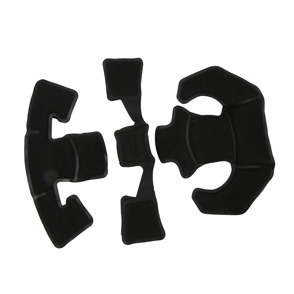 Helmet Cushion Head Pad Protective 2 Layer Memory Foam Cushion Helmet Pad Set for WENDY Black
