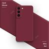 Original Soft Phone Case for Samsung Galaxy S22 Plus Ultra S22+ S22Plus 5G Capa Candy Liquid Silicone Lens Protection Back Cover