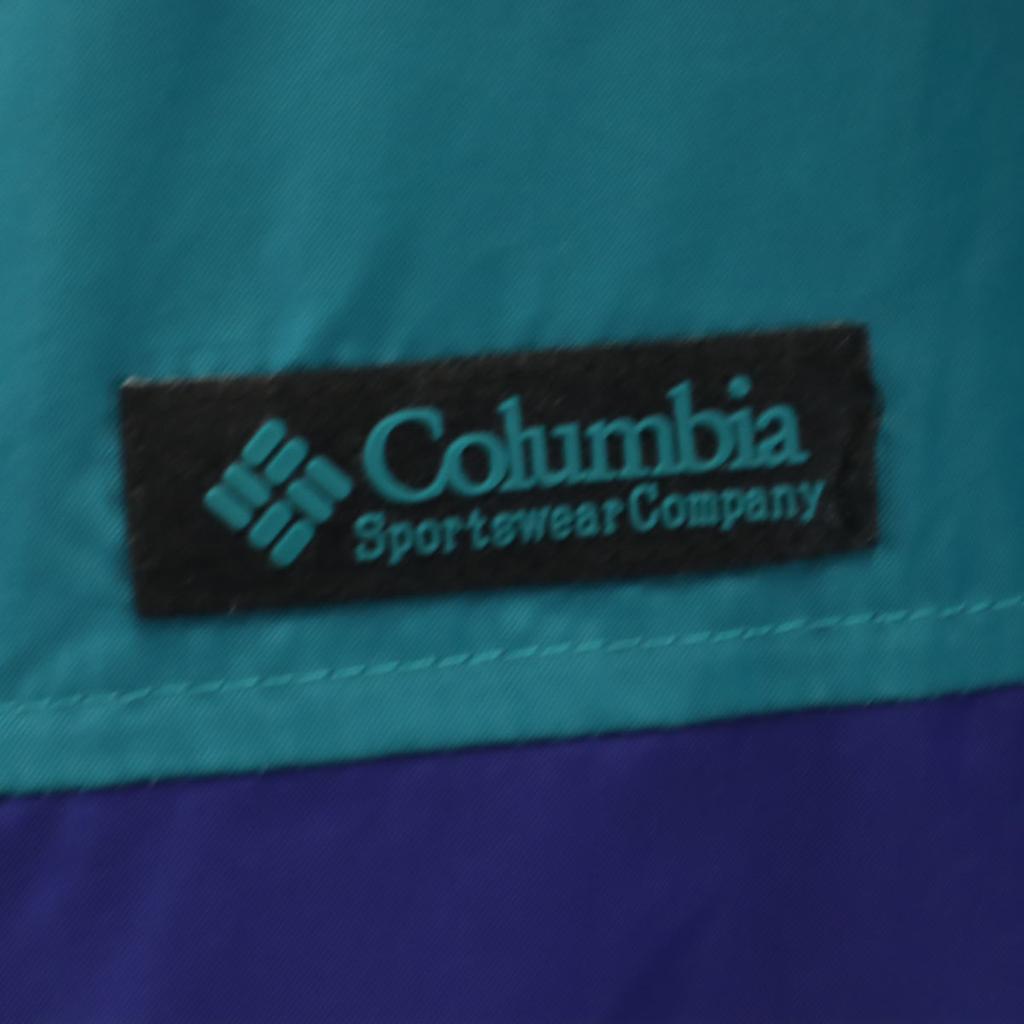 Columbia 90s Old Nylon jacket M Purple Outdoors Men's Used