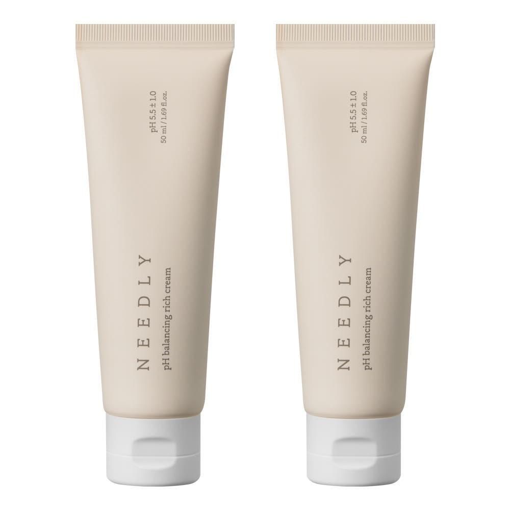 NEEDLY pH Balancing Rich Cream Intensive Moisturizing & Barrier Support 50ml Duo Pack