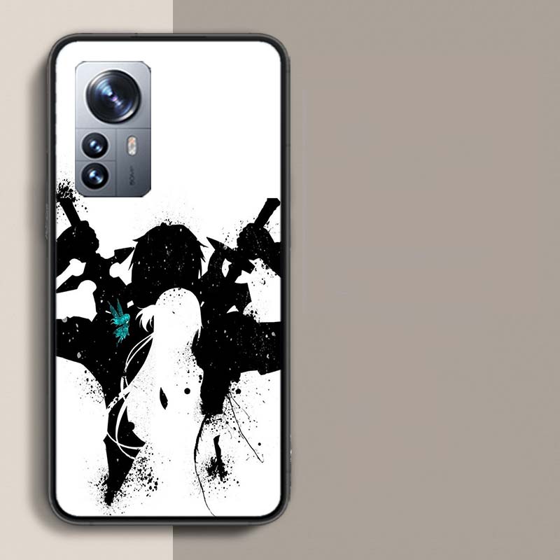 Sword Art Online SAO Anime Phone Case For Redmi Note 15 Pro 5G 14 13 12 Pro Plus 11 11T 11E 11S 10 Pro 10S 9 9S Cover Cell Clear