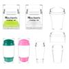 Nail Art Silicone Seal Laser Reduction Transparent Large Scraper Silicone Seal Head Nail Art Printing Collection