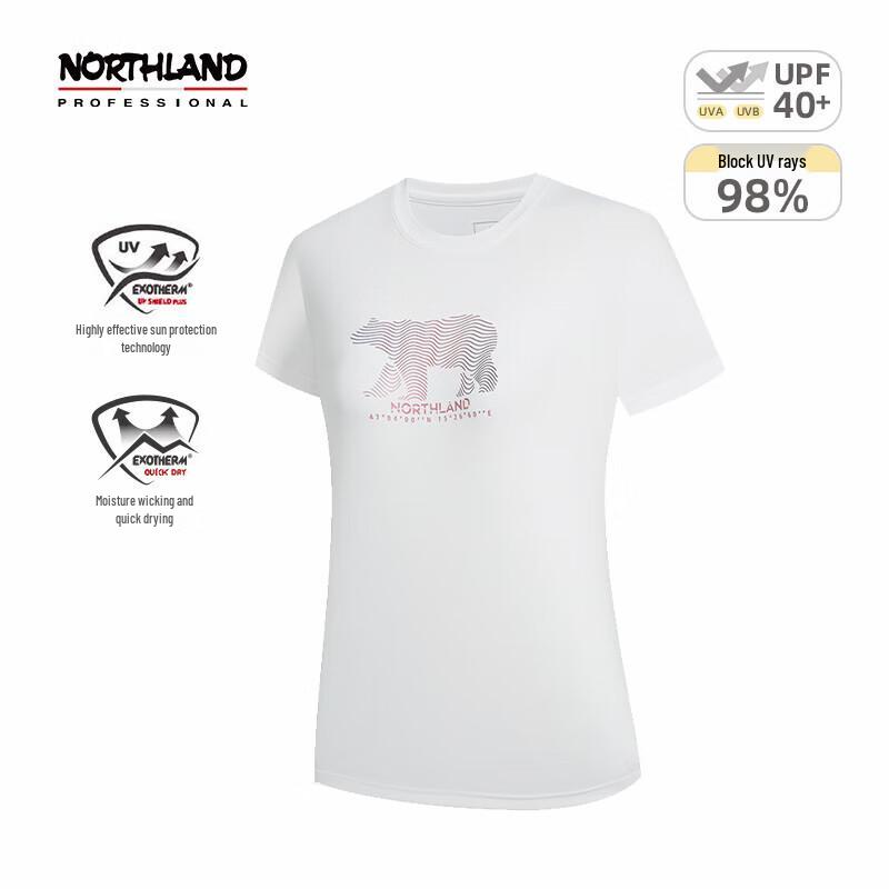 NORTHLAND Women s Quick-Dry Graphic T-Shirt 175/96A