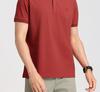 62% Long Staple Cotton Langdeng Men's Business Casual Skin-Friendly and Easy-to-Maintain Short-Sleeved Polo Shirt