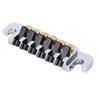 Guitar Tune Roller Saddle Bridge Tailpiece with 2 Studs Electric Guitar Tune Bridge Tailpiece Stop Bar for LP