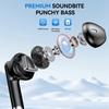 Wireless Earbuds, Bluetooth 5.4 Ear Buds with Power Display Charging Case, Stereo Deep Bass Headphones with 50H Playtime, IPX7 Waterproof Android/iOS