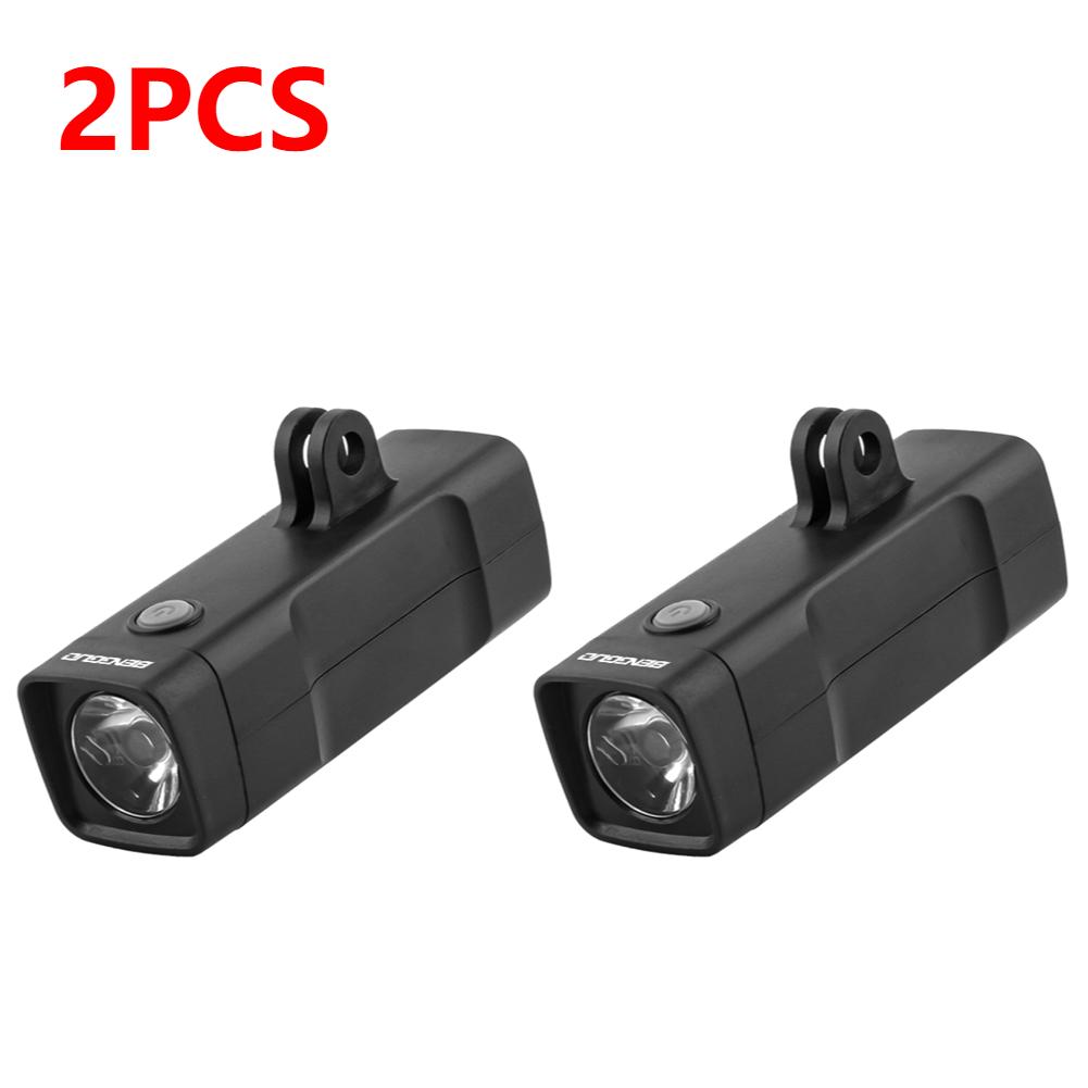 5-2PCS Bicycle Hanging Light USB Rechargeable Super Bright Bike Headlight High Brightness Bike Light 3 Gears for Mountain Bike