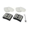 For Shark Upright Vacuum Filter Replacement Set for Models CU530 ZU560 UV725 2 Filters 4 Foam Filters for Better Air
