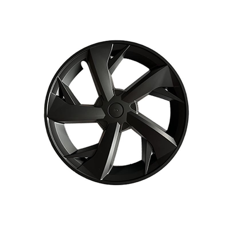 Tesla Model Y Wheel Hub Protective Cover Ring - Full Coverage, Fits Refreshed Version