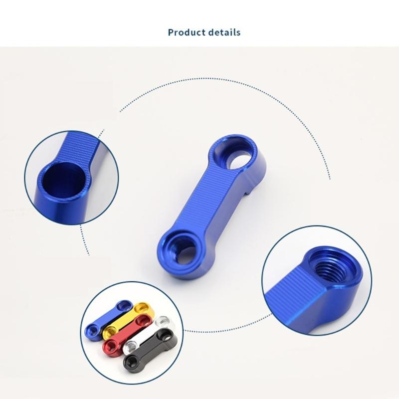 Motorcycle Rearview Mirror Extension Mount Bracket Holder Universal 8/10mm