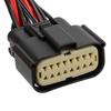 WPT-1279 16-Way Rear Taillight Tail Light Lamp Connector Wire Wiring Harness Plug Pigtail Fit for Ford F-150 F150 2016 2017-2020