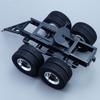 Alt Metal 1 & 2 Aksler Trailer med Træk Femtehjul til 1/14 Tamiya RC Lastbil SCANIA 770S VOLVO FH16 BENZ MAN LESU Bil