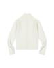 MOAA Ribbed Mock Neck Zip-Up (Ivory)