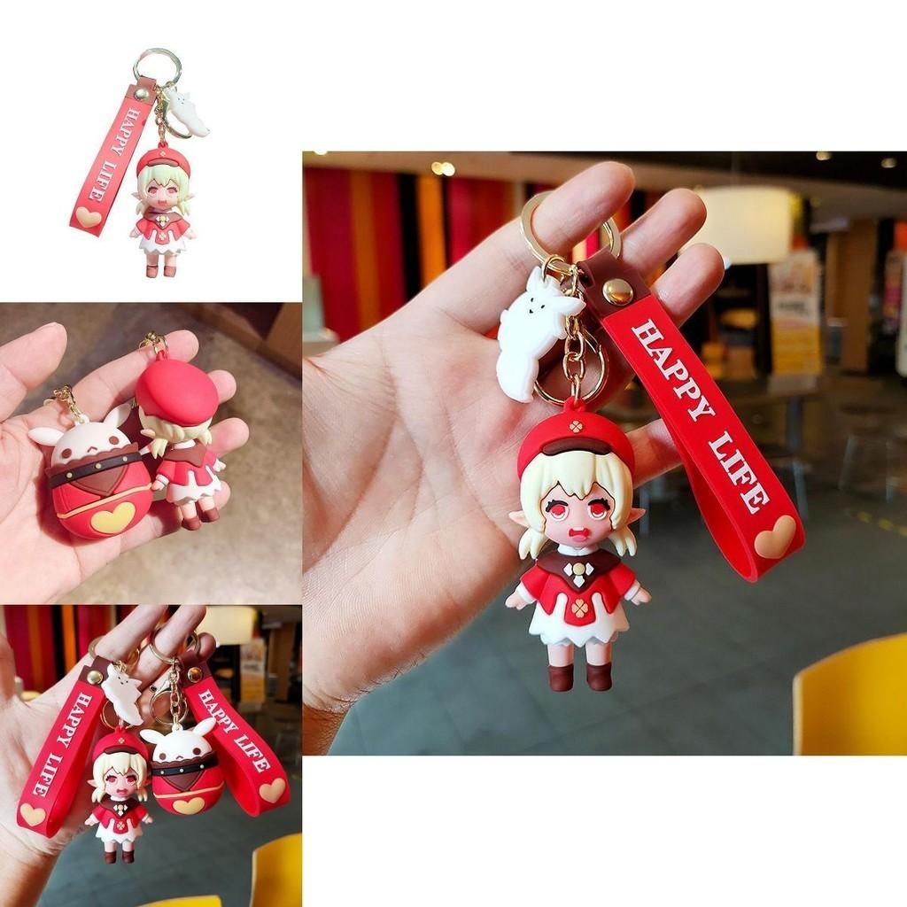 Adorable Genshin Impact Klee Bomb Doll Keychain Perfect For Cosplay And Gifts