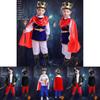 Costume Pirate Kids Boys Buccaneer Prince Cosplay Halloween King Clothes