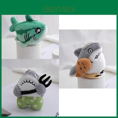 Cute Shark Plush Toy Pendant Keychain Creative Bag Decoration