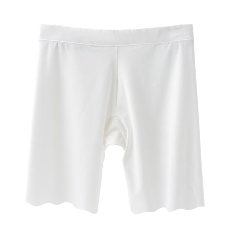 

Women s Seamless Ice Silk Safety Shorts - Anti-Exposure, No Roll-Up, Thin Cotton Crotch, Two-in-One Summer Leggings One Size (Fits 90-130 jin)