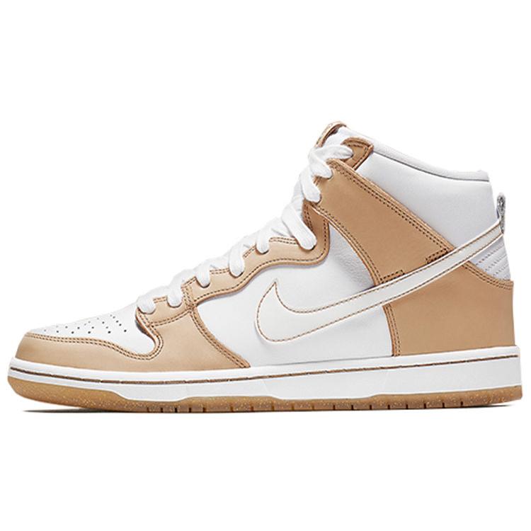 Premier X Nike SB Dunk High Retro White Champagne No‑Coin 881758-217(N)