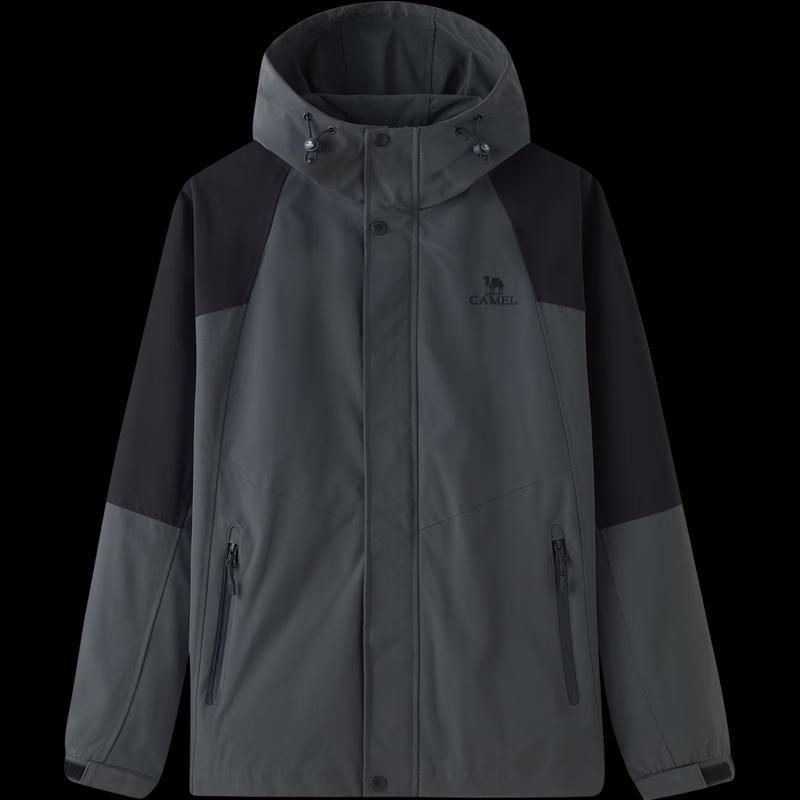 Camel Unisex Outdoor Windproof Jacket