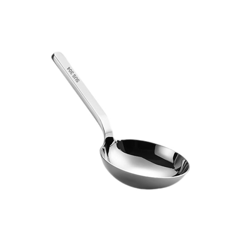 

Premium Stainless Steel Ladle Functional Spoon for Easy Serving Practical Ladle Short Handle Big Spoon for Kitchen Use S Size