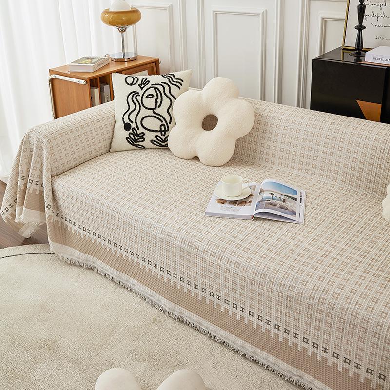 Sofa Cover Towel Ins Style Nordic Sofa Blanket Cover Towel All-Inclusive Universal Sofa Cover Four Seasons Universal Pad