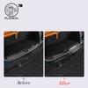 For AITO M9 2025 2026 Car threshold Rear Bumper Boot Guard Cover Trunk Plate Trim Protector Decoration Accessories Sticker