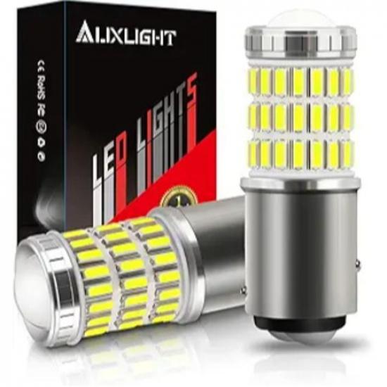 2057 1157 2357 7528 2057A 1157A LED Bulbs Xenon White, Ultra Bright Xenon White