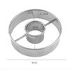 DIY Stainless Steel Donut Mold Cake Decorating Baking Tools Desserts Bread Cutter Maker Kitchen Home Baking Supplies