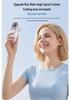 Portable USB High-Speed Turbine Fan - Compact Handheld Semiconductor Cooling Fan for Home Use