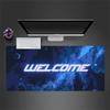 1pc Welcome Space Neon Computer Pad  Mouse Pads for Desk,Gamers and Office Use 020263