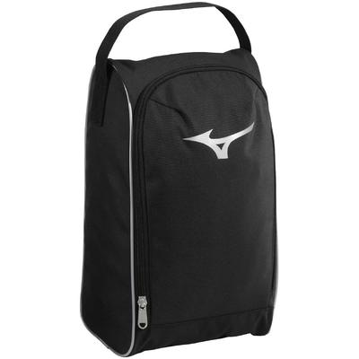 Shoe Case One Size Fits Baseball/Softball 1FJKD021, Most, Black/Silver