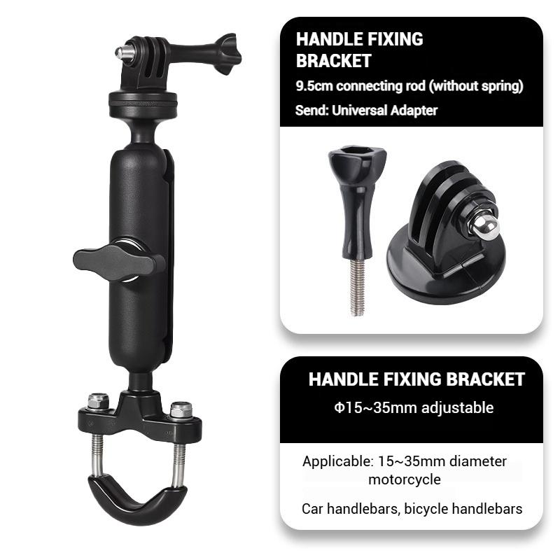 

Metal Motorcycle Bicycle Camera Holder Handlebar Mirror Mount Bike Bracket for GoPro Hero DJI Phone Action Camera Accessories