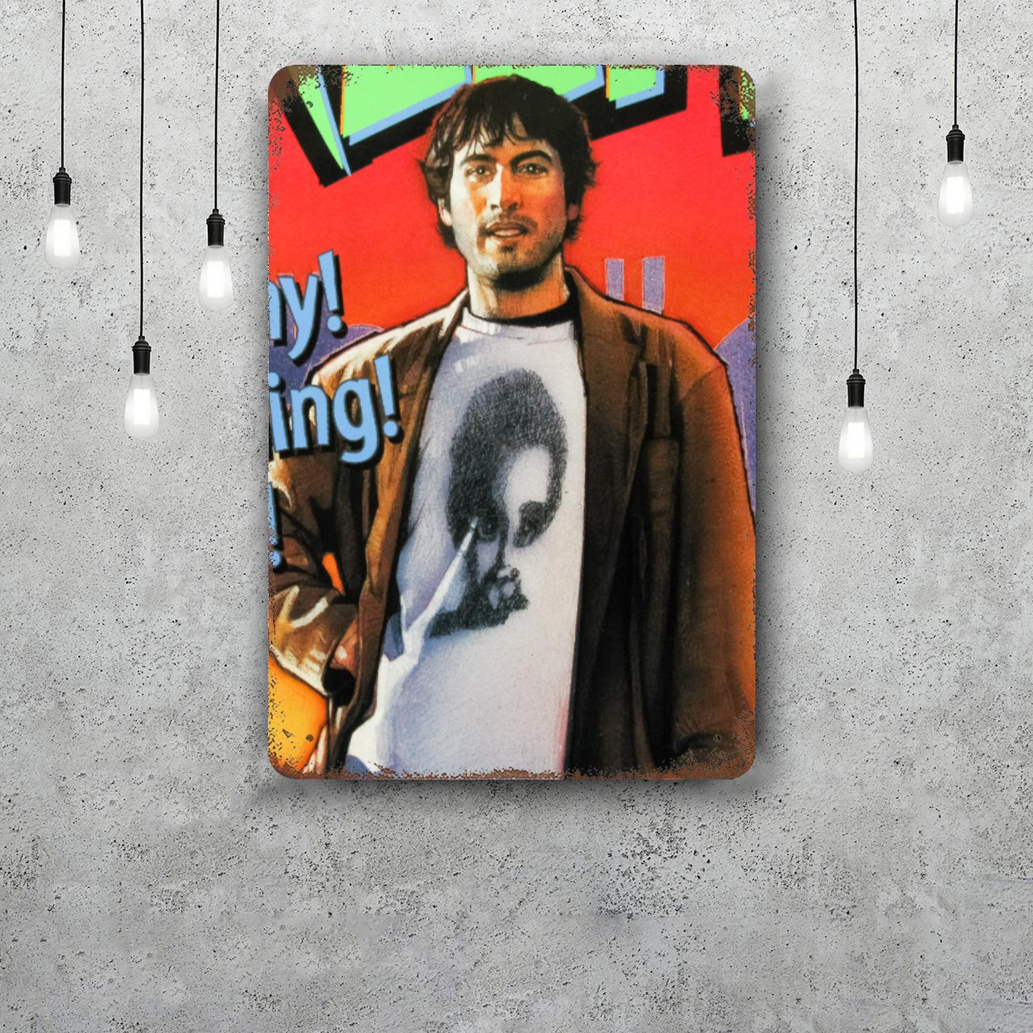 

mallrats Retro Vintage Tin Sign Poster Decorative Plaque Metal Plate Wall Decor 20x30cm（7.8x11.8inch）