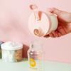 PP Infant Milk Powder Storage Box - Sealed Snack Dispenser for Travel, Spice Beige, BPA-Free, Durable Design