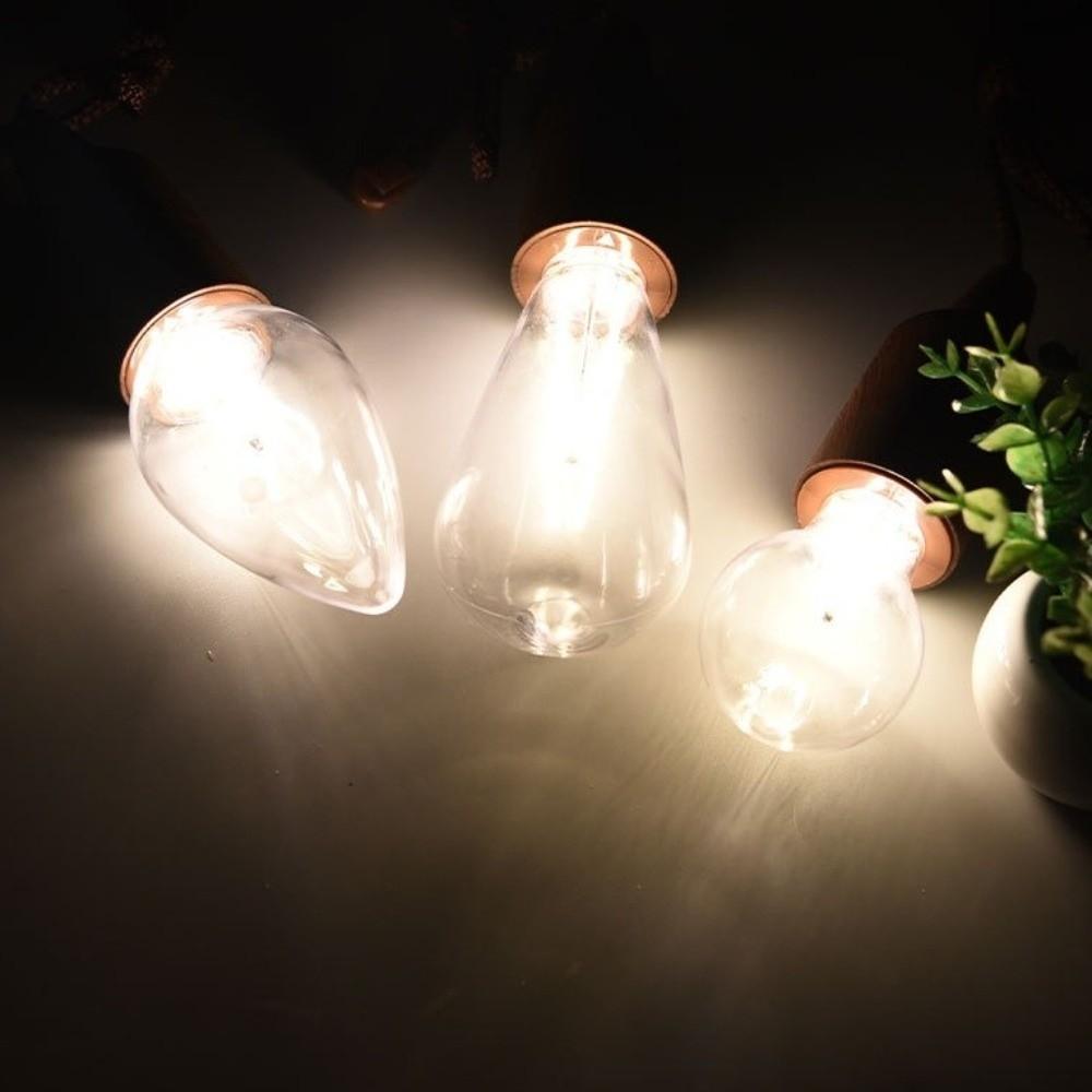 Retro Sphere Camping Tent Lamp Extremely Bright Waterproof LED Hanging Bulb Warm Atmosphere Low Power Pull Cord Light