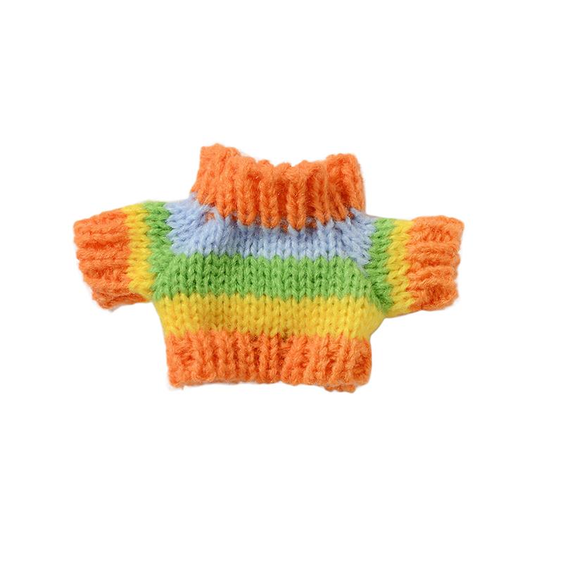 Doll Hand-Knitted Sweater Cute Plush Doll Clothes Accessories DIY Costume Decor Pretend Play Toys Kid Gifts