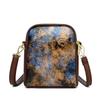 Small Phone Bag Flap Shoulder Bags For Women Soft Leather Printing Color Purse Luxury Designer Ladies Commuting Crossbody Bag