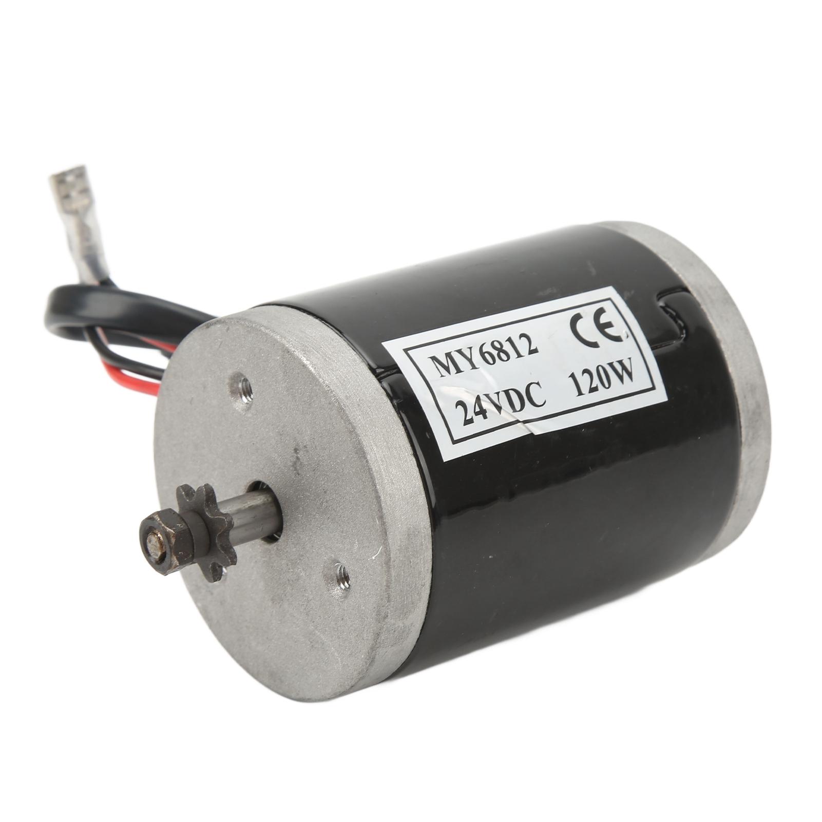 

MY6812 Motor 24V120W DC Chain Tooth High Speed Motor 98 Sections 25H Chain Controller Small Brush Motor Set