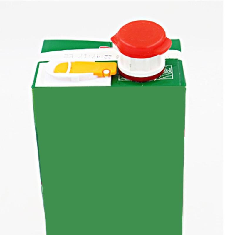 Carton Drink Spouts With Protective Cover Food Safe Silicone Spill Prevention Device For Home Travel Camping Essential