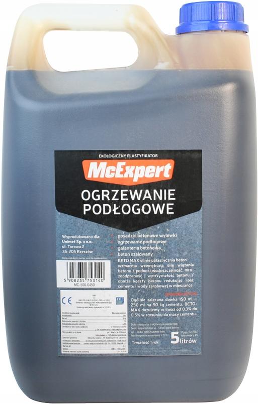 Plasticizer for Underfloor Heating 5L