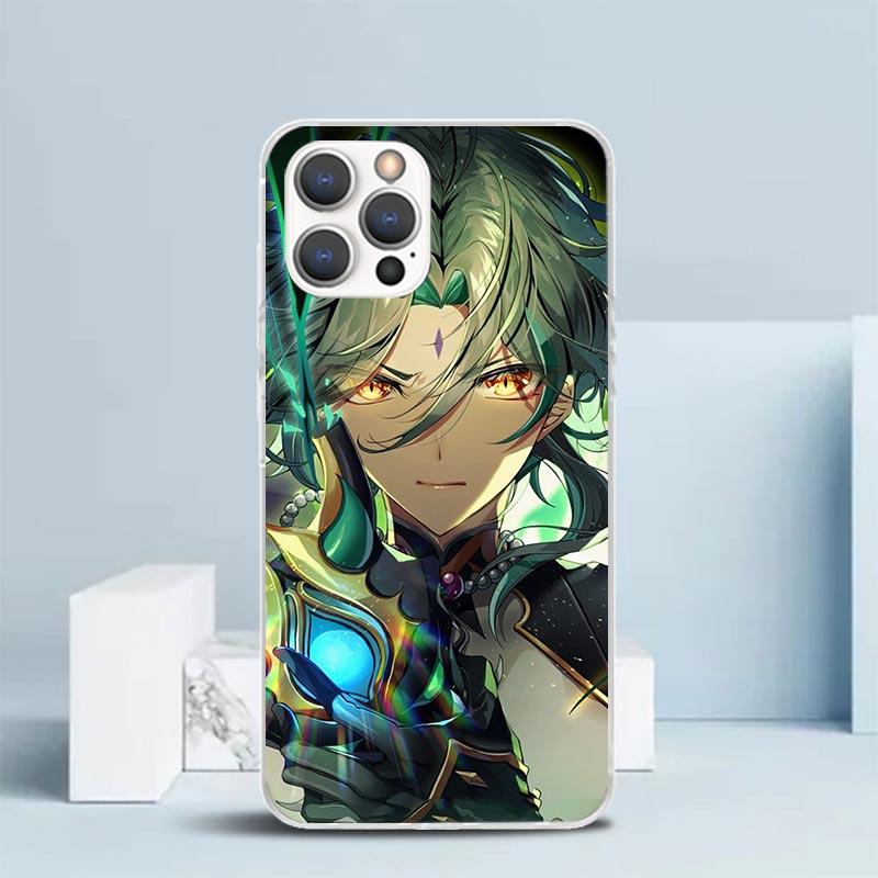 Xiao Genshin Impact Phone Case For IPhone 16 17 Air 16E 15 14 Plus 13 Mini 12 11 Pro Max 7 8 + SE 2020 Soft TPU Back Cover 16 17