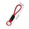 16pcs Vibrant Braided Nylon Sling with Removable Anti-Lost Cable-Lightweight, Durable Polyester Material-Ideal for Water Bottles