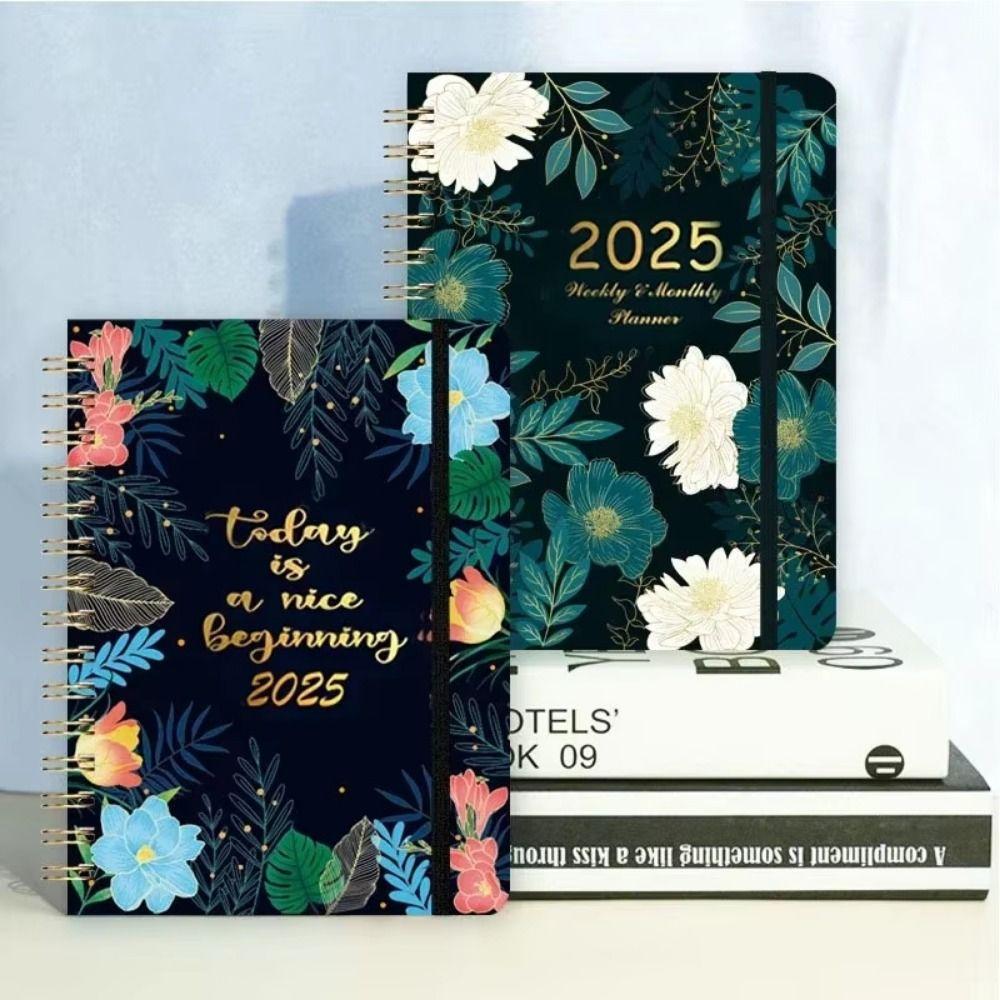 A5 Student Class Notebook 140 Pages 180° Lay-Flat Notebook 2025 Planner Notebooks  Stationery