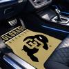 Colorado Buffaloes Black Car Floor Mats Full Coverage All-Season Car Mats, XPE Non-Slip And Wear-Resistant Mats Suitable for SUV Interiors, Textured C