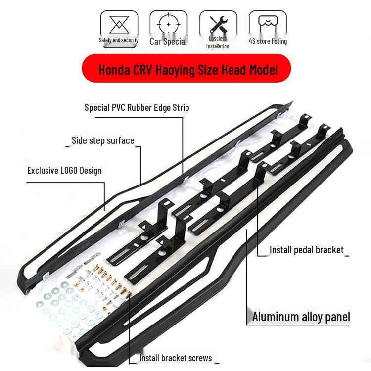 Boczny Stopień Haoying do Honda CRV 2007-2025 - Ulepszony Stopień na Pokładzie Pojazdu
