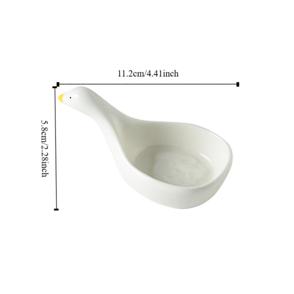 4PCS Cartoon Sauce Dishes 3D Salad Dipping Dish Cute Vinegar Dish  Hot Pot Dipping