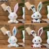 Zodiac Rabbit Plush Toy With Pp Cotton Filling For Kids And Collectors