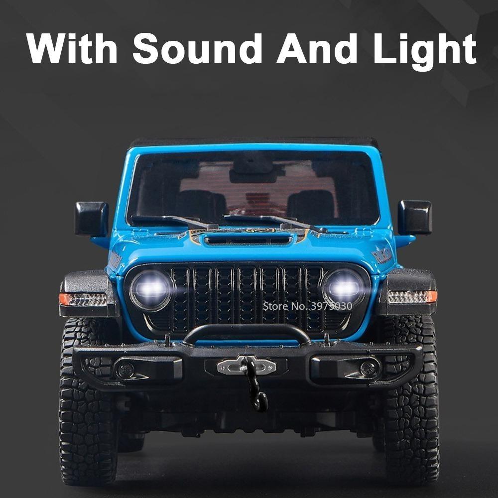 Wrangler Robin Hood SUV 1/18 en alliage moulé sous pression, modèle réduit de voiture, suspension à quatre roues, portière ouvrable, jouets, modèles de véhicules, cadeaux à collectionner